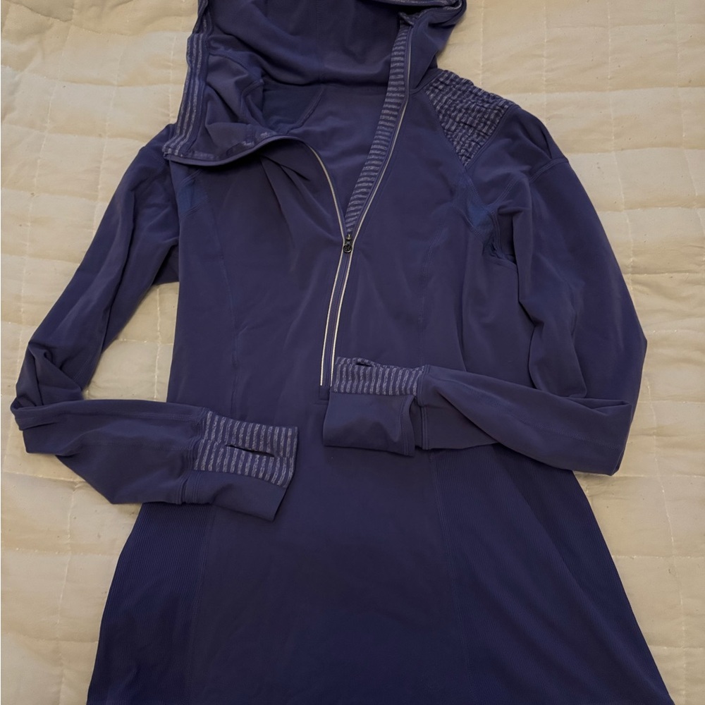 lululemon athletica Purple half zip up